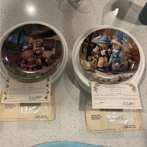 Charming Collectible Plates Set